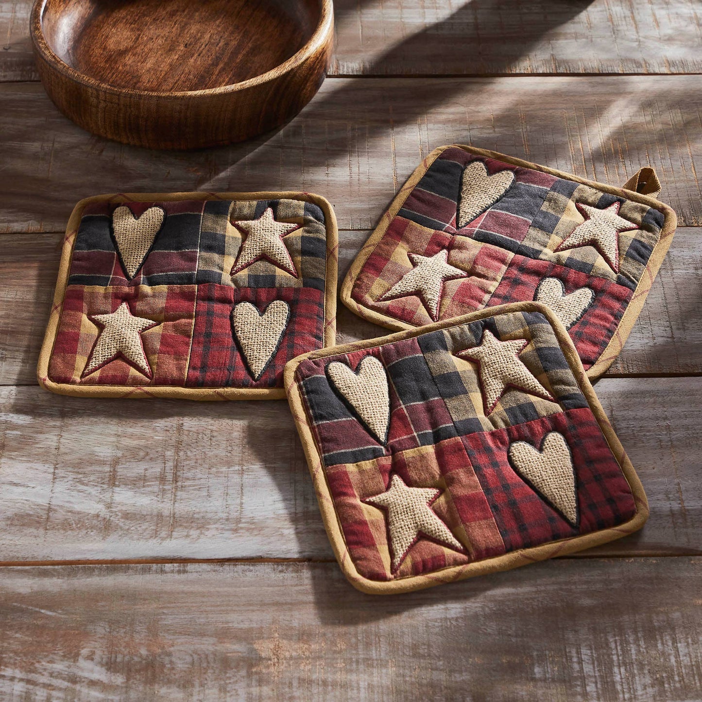 Americana Patchwork Pot Holder