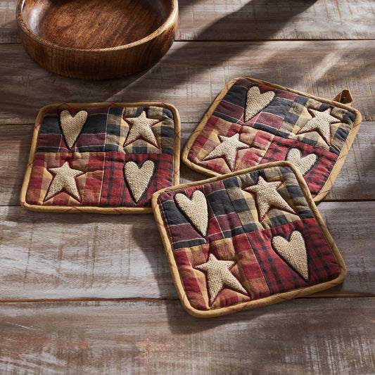 Americana Patchwork Pot Holder