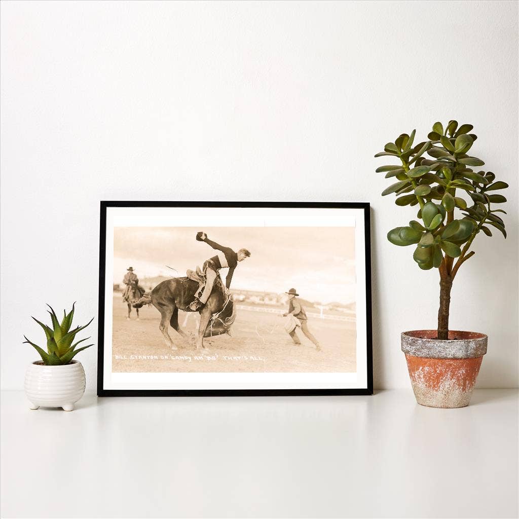 Art Print CB-52 Bronco Buster