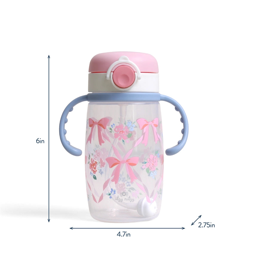 Itzy Ritzy Sippy Cup - Bows