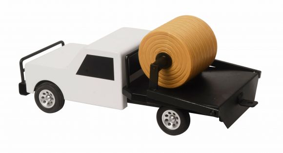 Flatbed Hay Truck