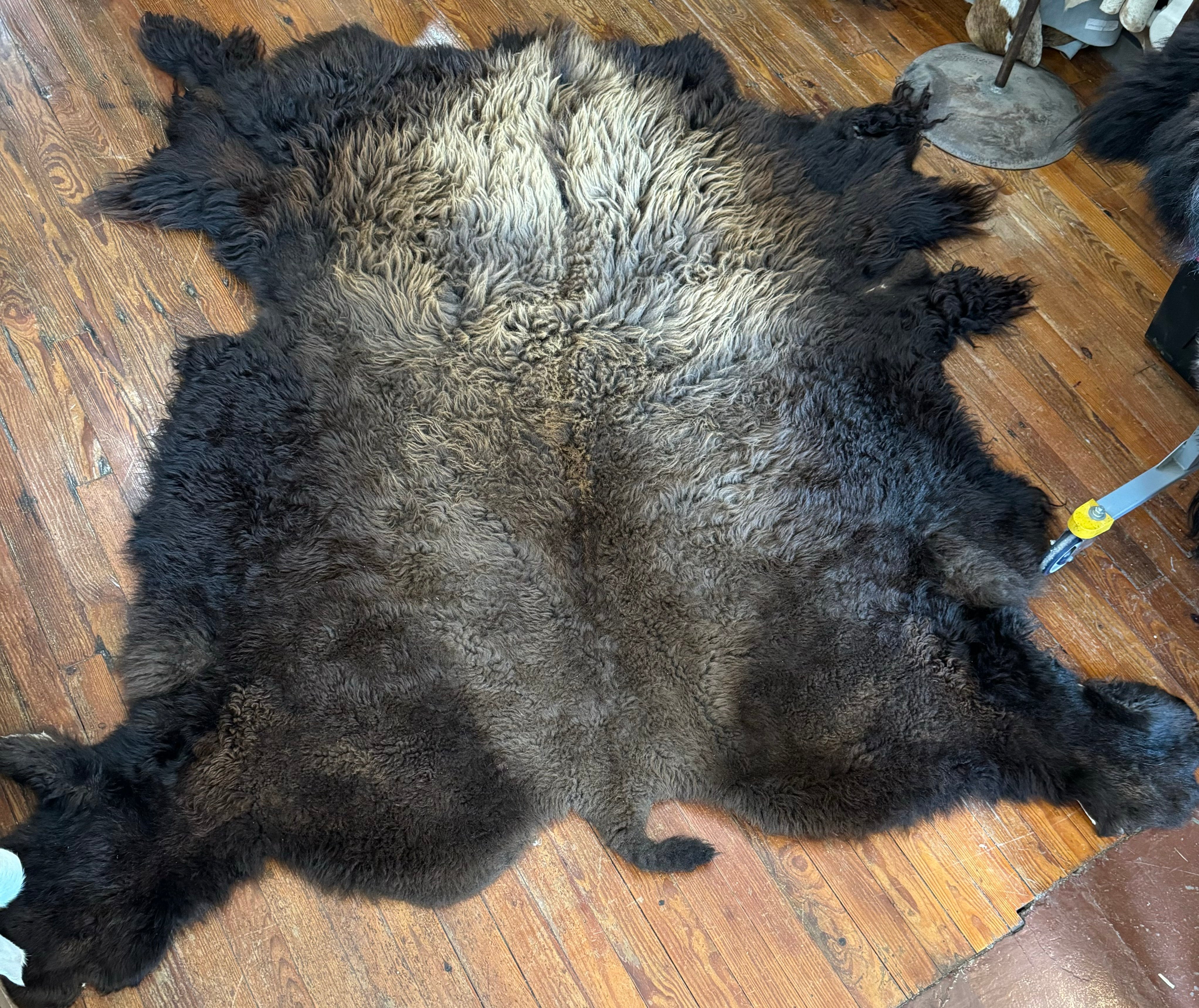 Fake Buffalo Rug Premium Buffalo Rug, #102 – H&M Ranch Store