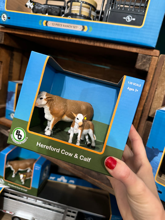 Big Country Hereford Cow and Calf