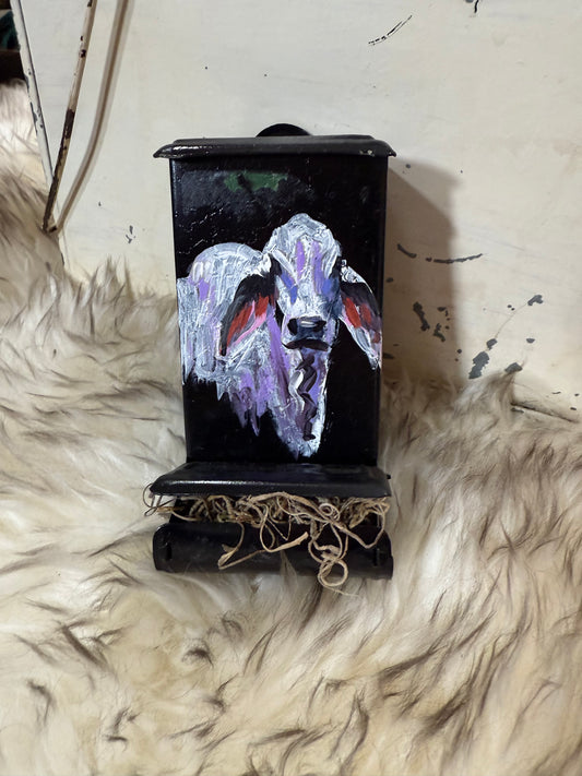 Jennifer Casebeer Art - Match Box with Brahma