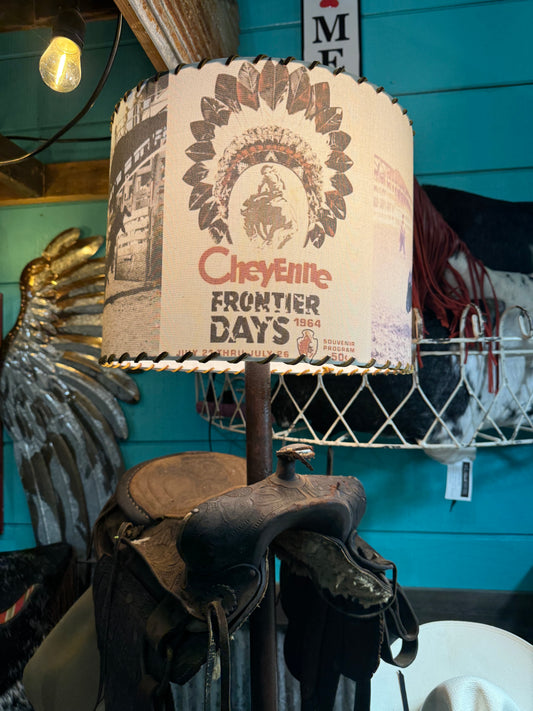 Western Lamp Shades - CFD Bull Rider