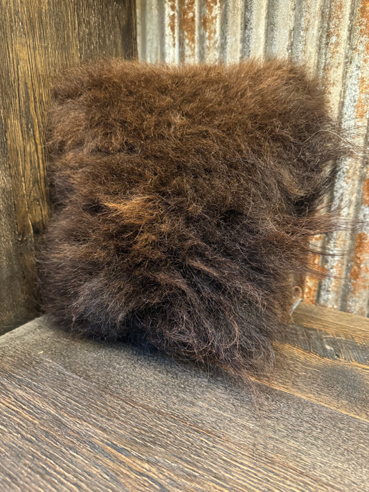 Authentic Buffalo Pillow, Bison