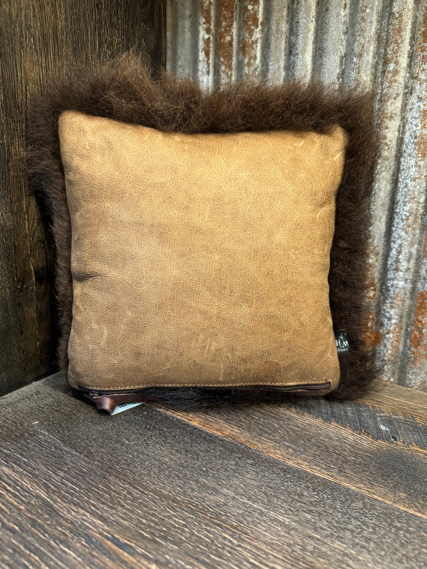 Authentic Buffalo Pillow, Bison