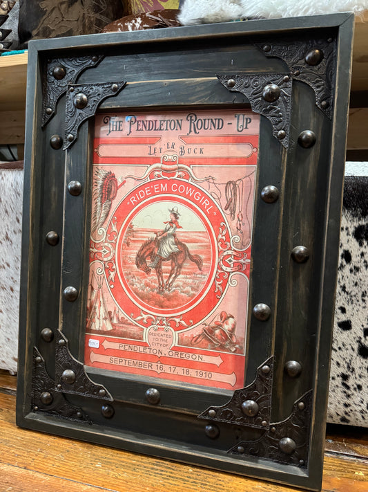 Western Poster Frame - Random Draw