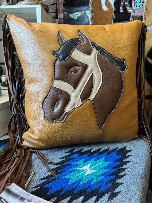 Vintage Inspired Horse Pillows