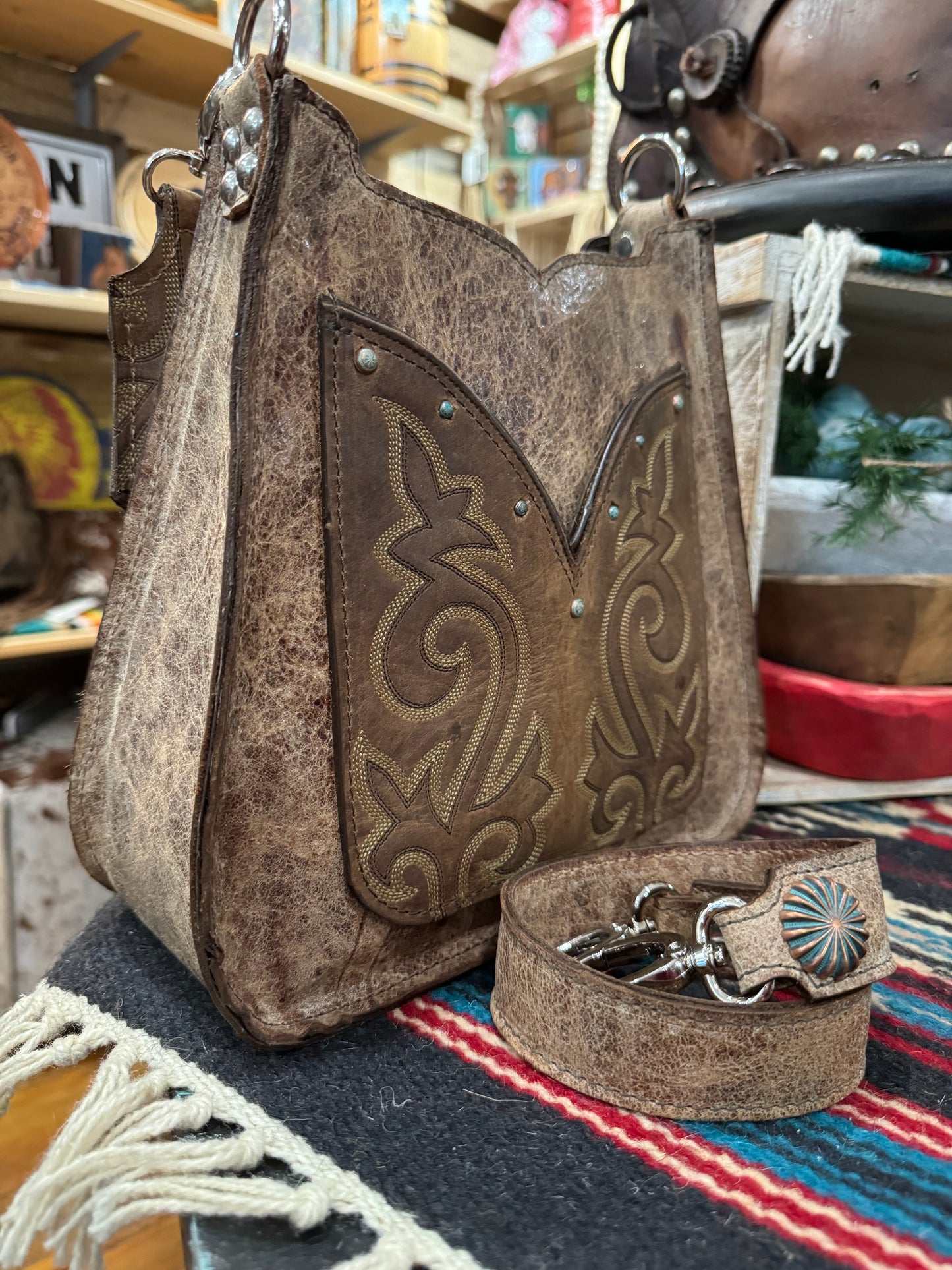 Ranchette, Distressed Tan