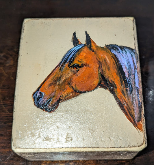 Jennifer Casebeer Art -Sugar Mold with Horse