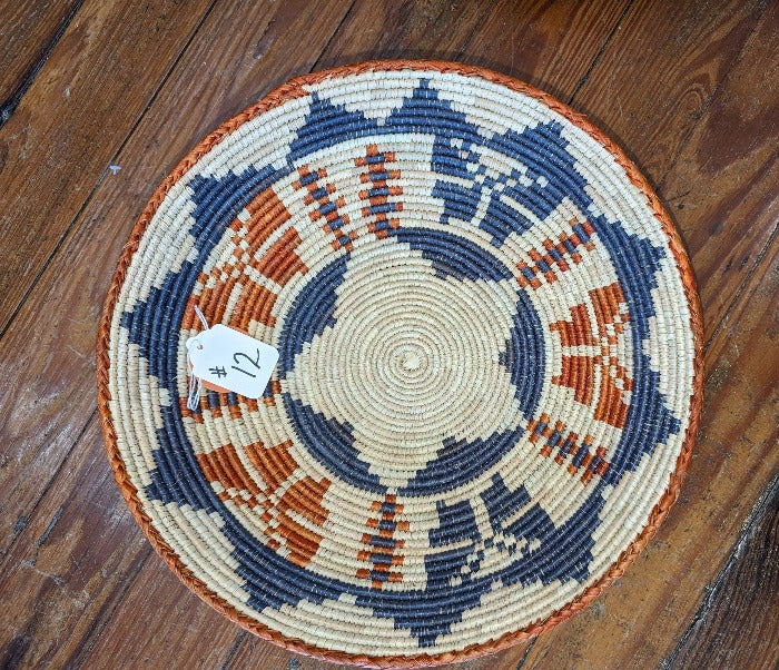 Extra Fine Woven Basket, 13"