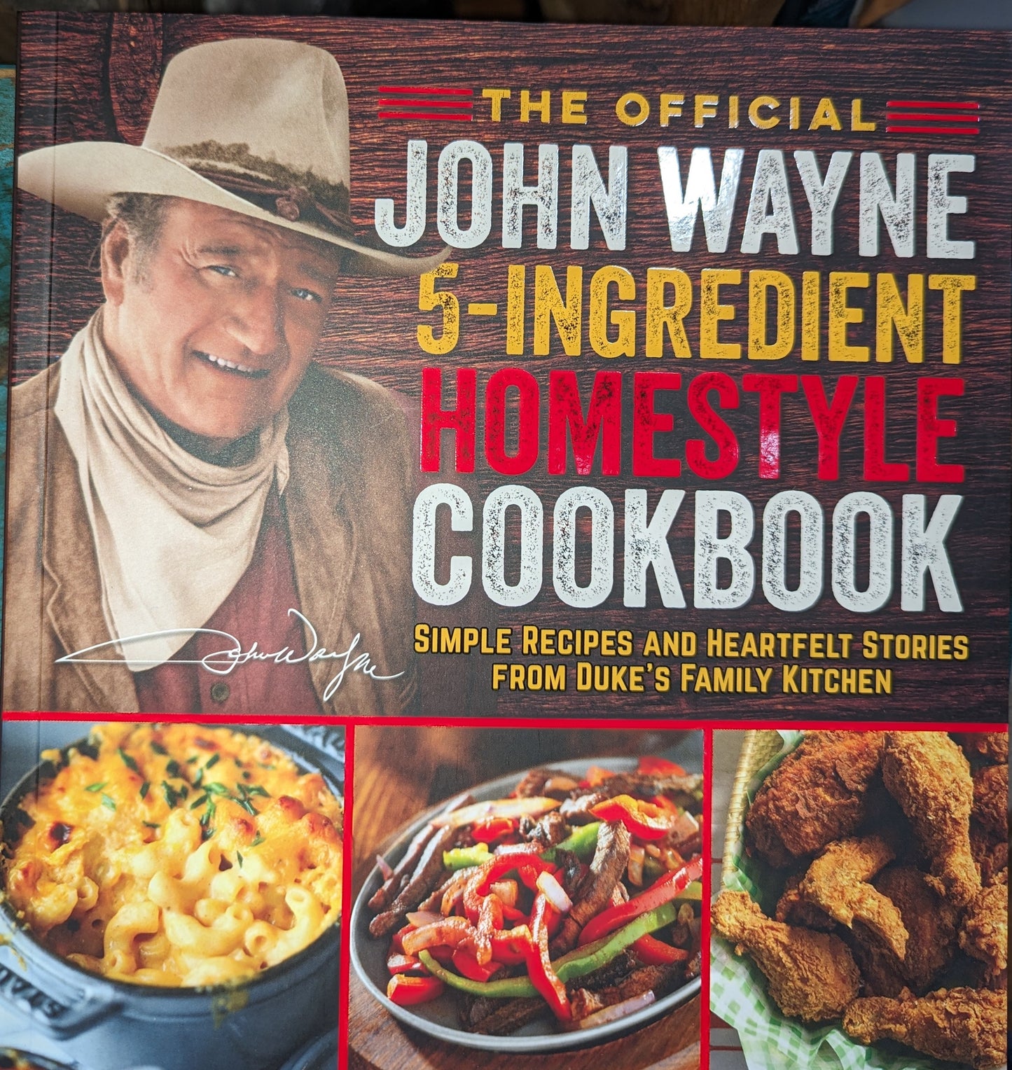 Western Books - Cookbook/John Wayne