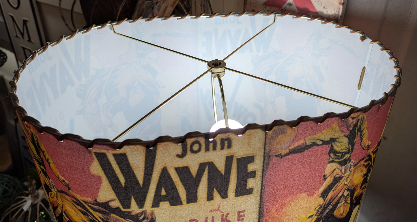 Lamp shades John Wayne