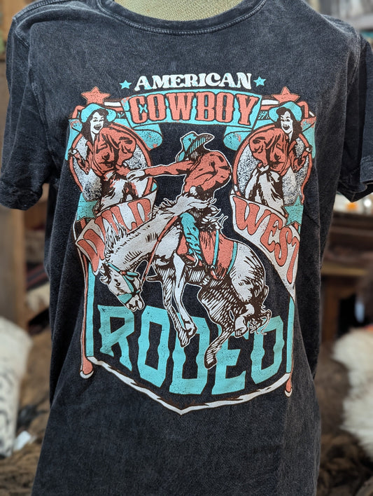 Western T-Shirt -  American Cowboy Rodeo