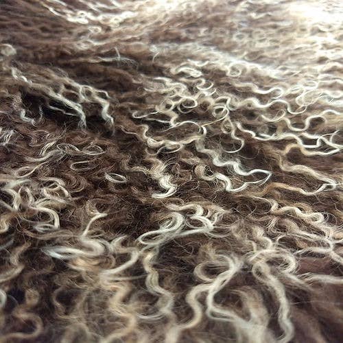 Brown Snowtop Tibetan Pillow