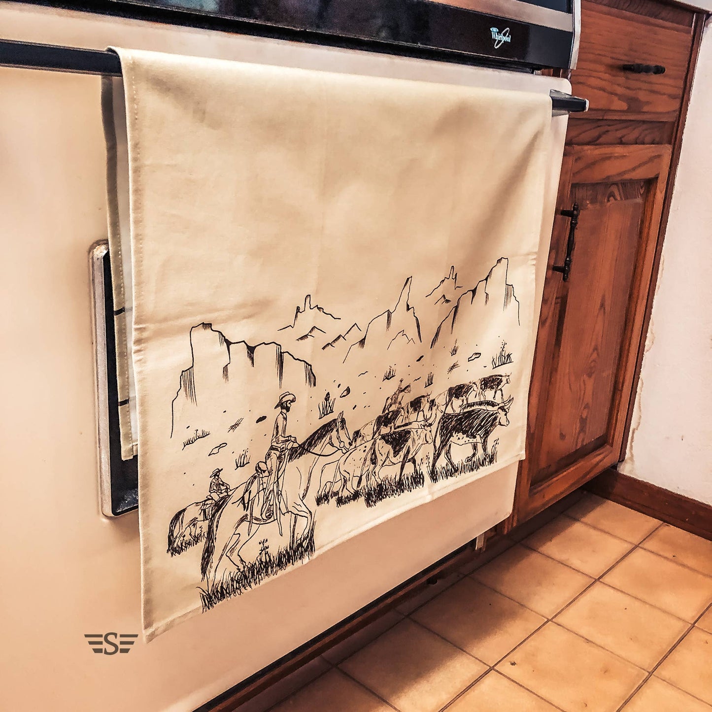 Western Tea Towels