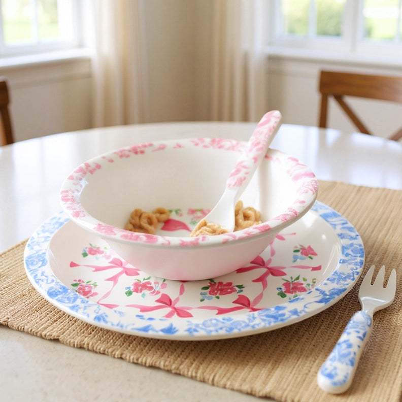 Itzy Ritzy 4 Pc Dinning Set - Bows