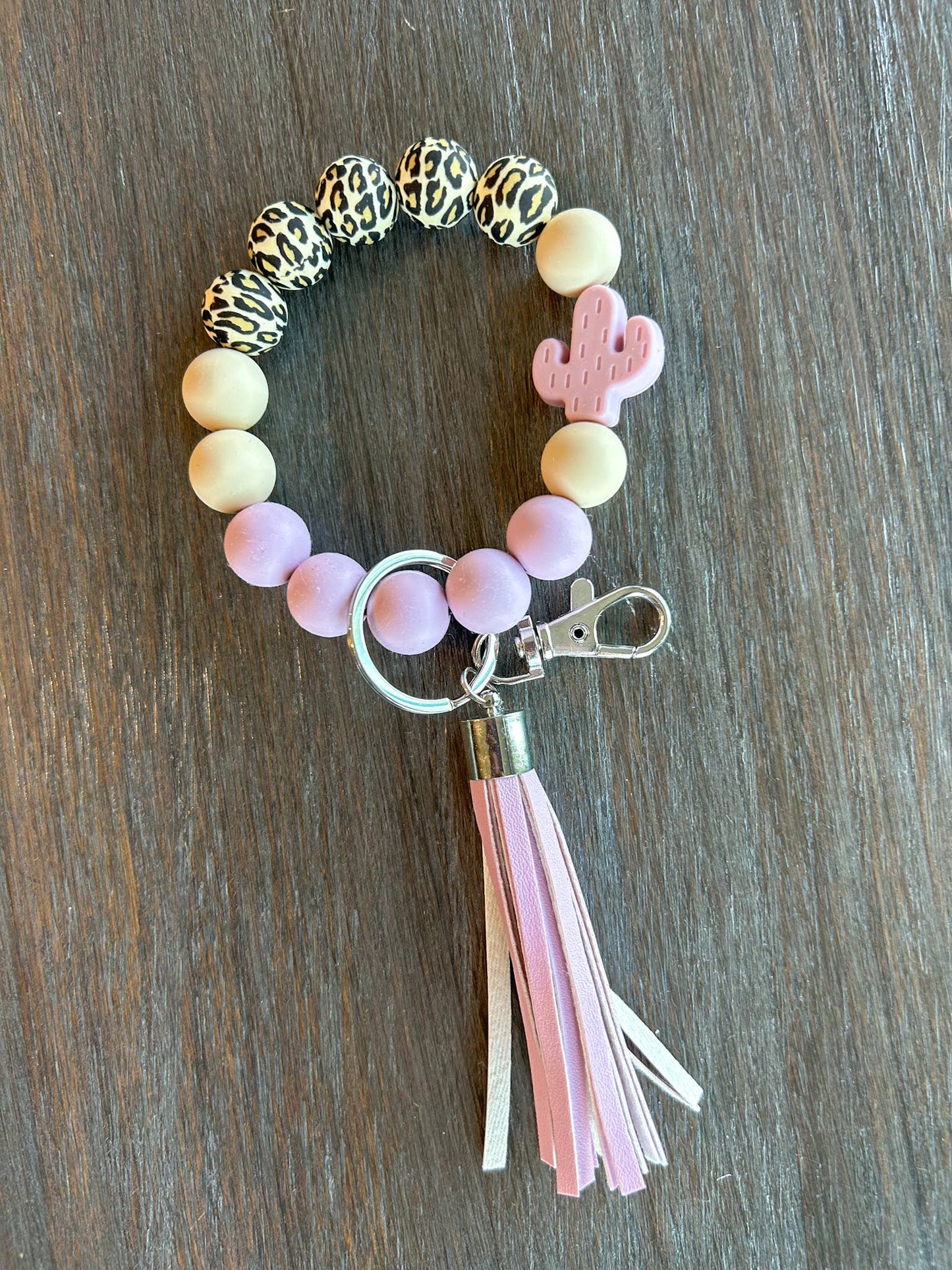 Cactus Western Keychain