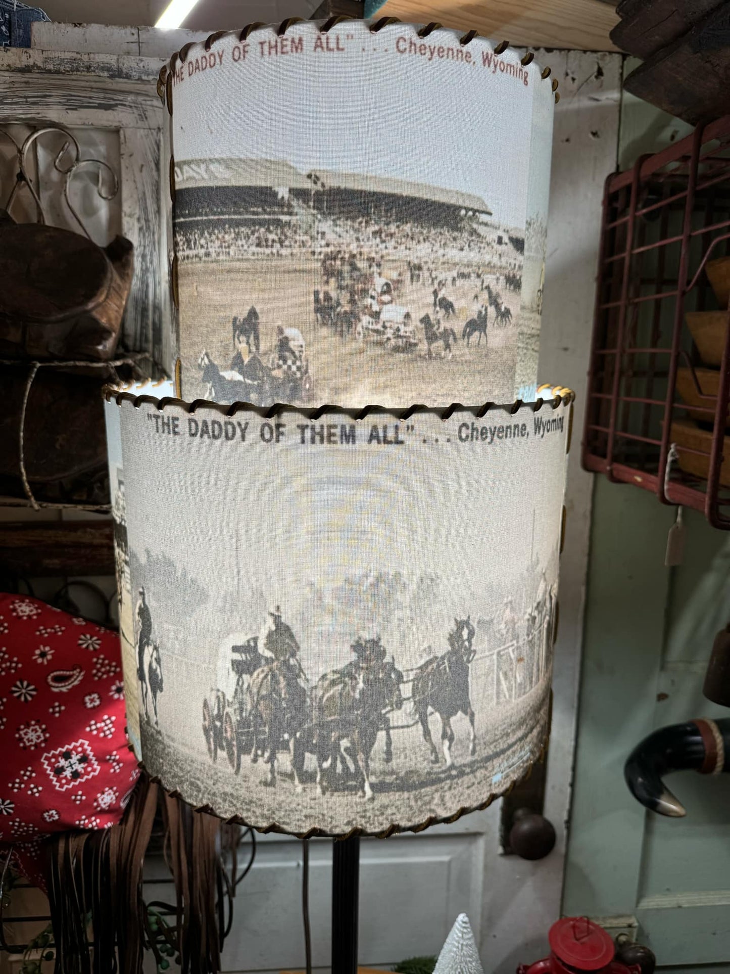 Western Lamp Shades - CFD Chuck Wagon Races