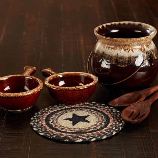 Colonial Star Jute Trivet