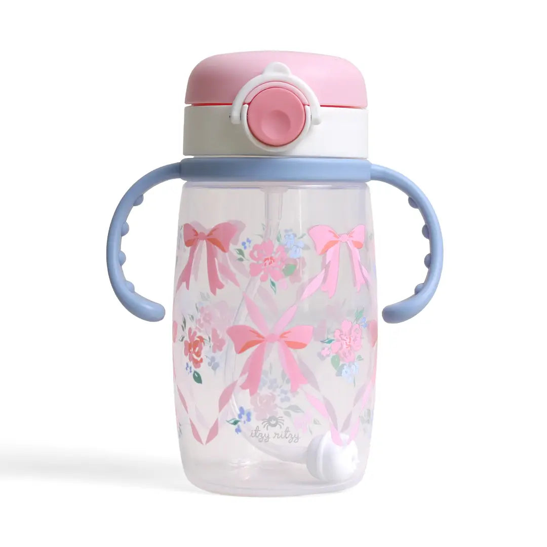 Itzy Ritzy Sippy Cup - Bows