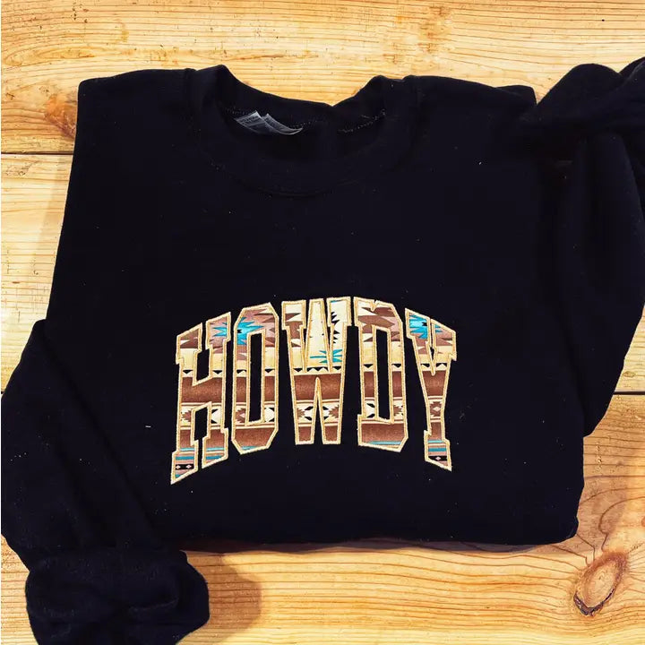 Howdy Embroidered