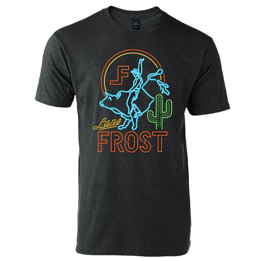Western Tee - Lane Frost Neon Lights