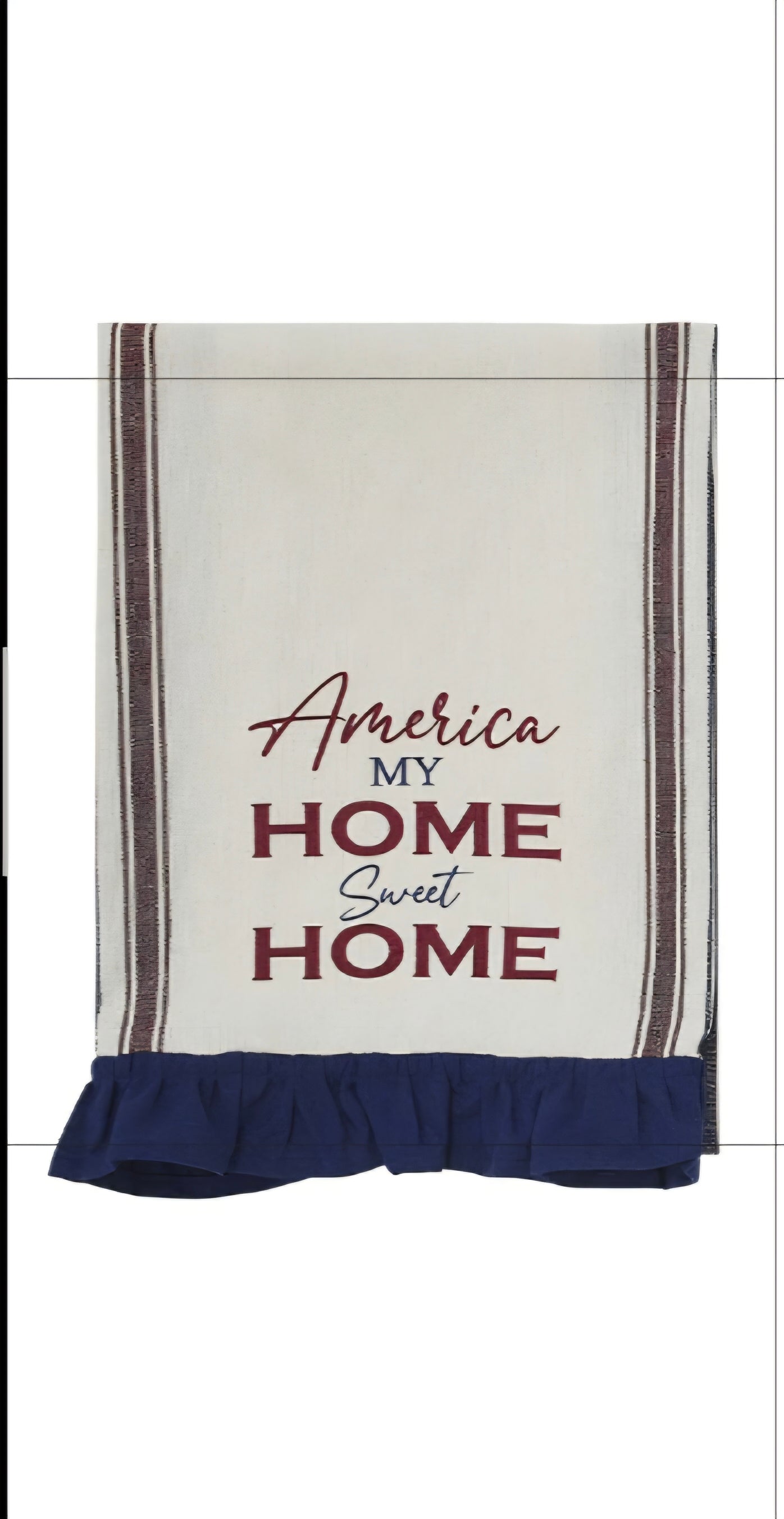 Americana Ruffled Tea Towels Patriotic