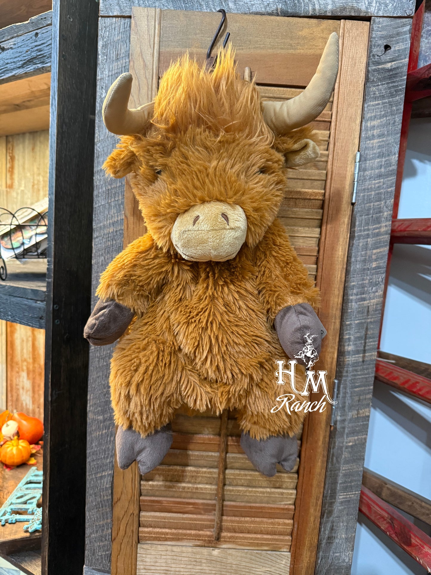 Plush animal backpack