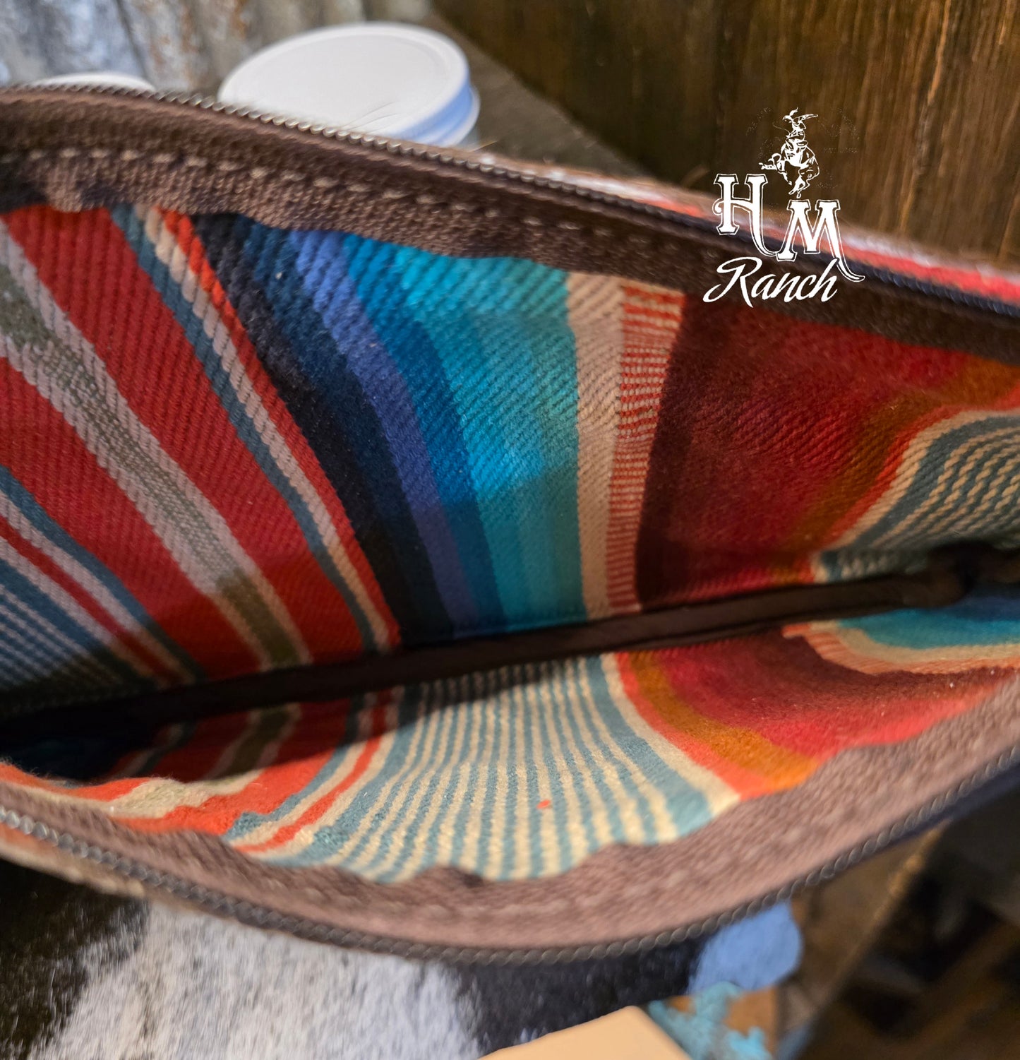 Bank or Makeup Bag, Feather