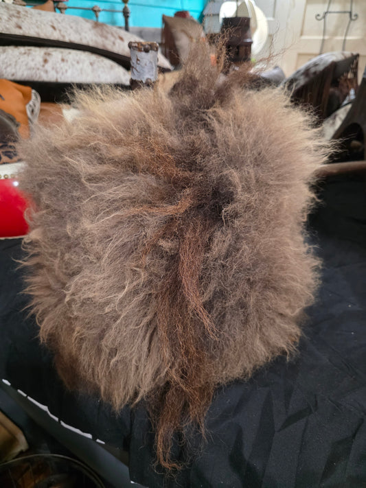 Authentic Buffalo Pillow, Bison 12x12
