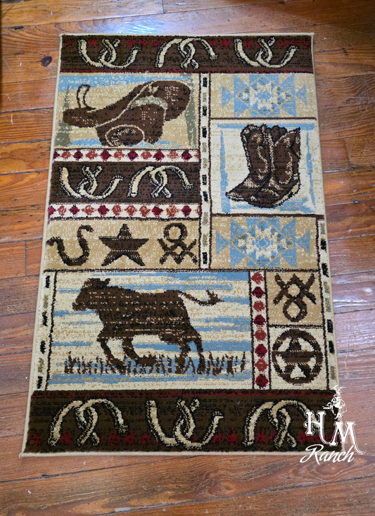 Desperado Rodeo Area Rug