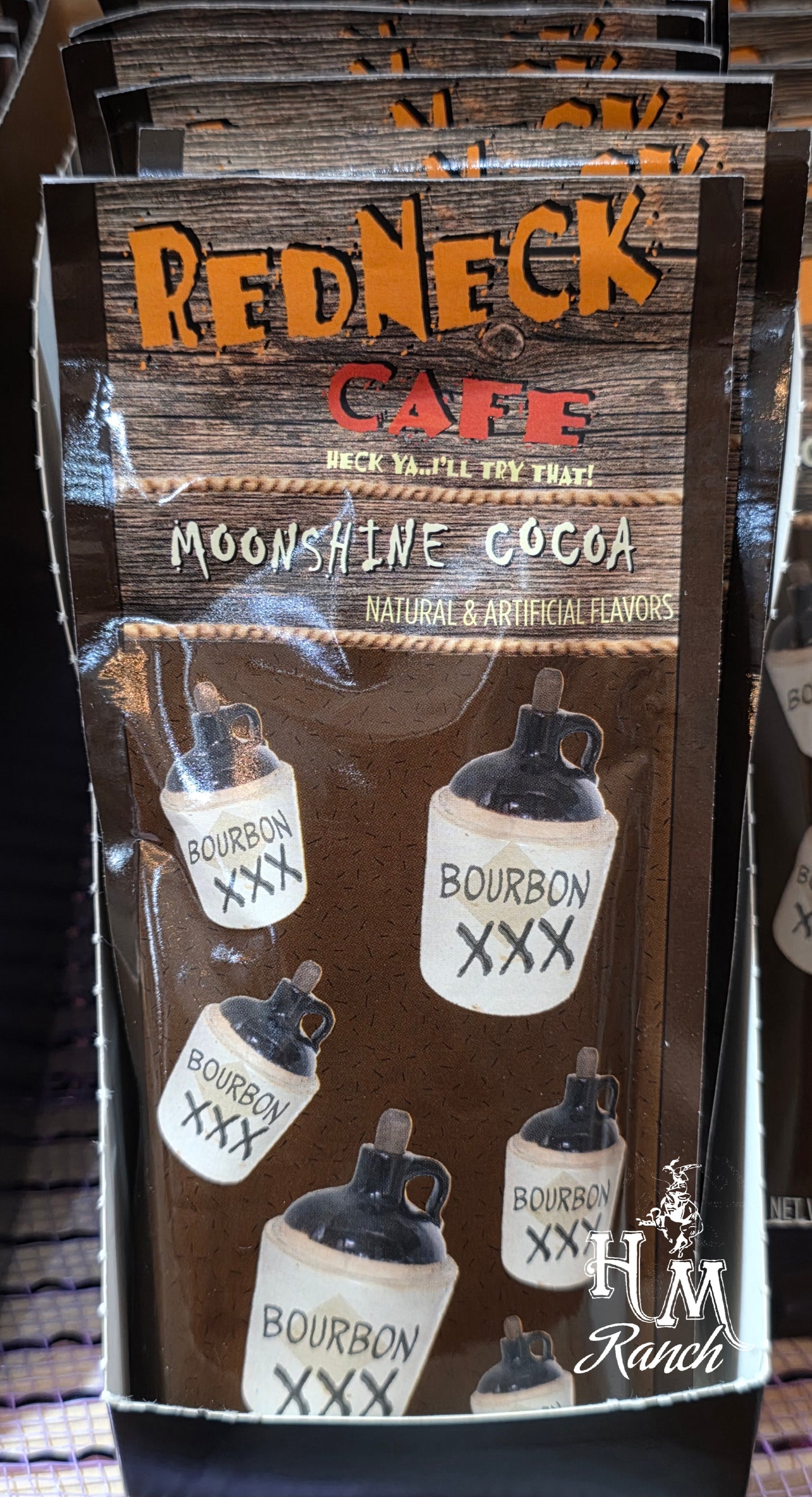 Redneck Moonshine Cocoa, Packet