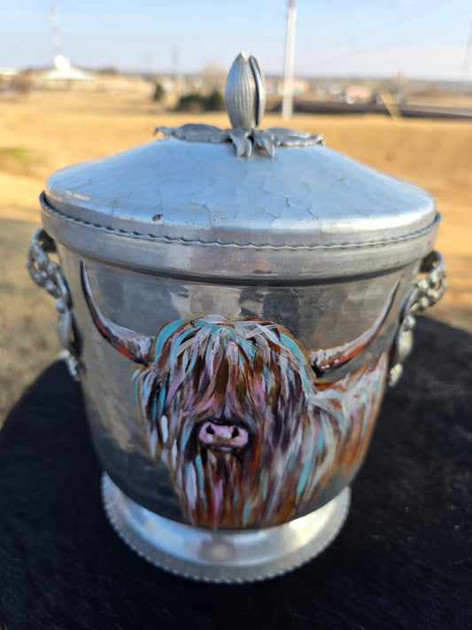Vintage Ice Bucket, Highland, Jennifer Casebeer