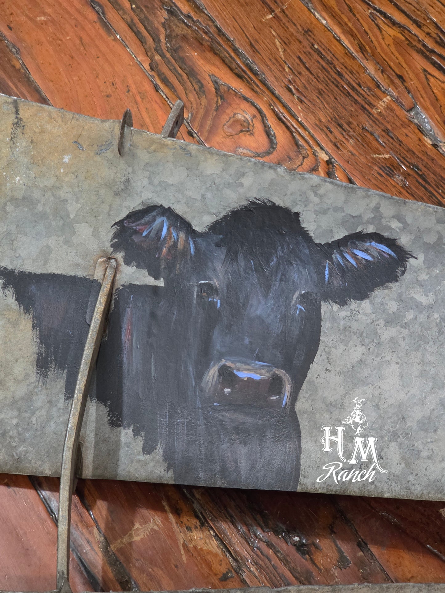 Triple Angus Windmill Blades, Jennifer Casebeer Art