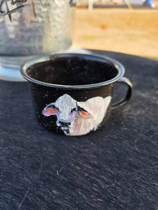 Brahma Granite Cup, Jennifer Casebeer Art