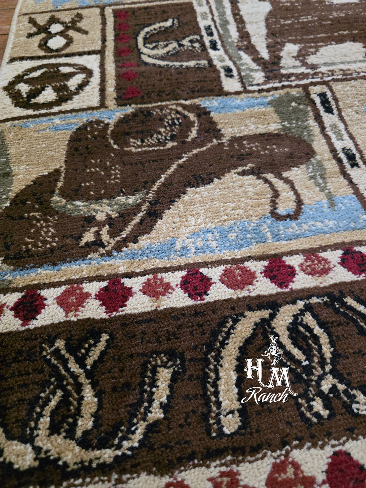 Rainbow Rug Rodeo Desperado Rodeo Runner/Rug – H&M Ranch Store