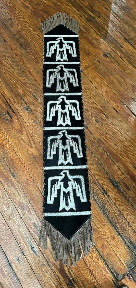 Western Table Runner, Black Thunderbird