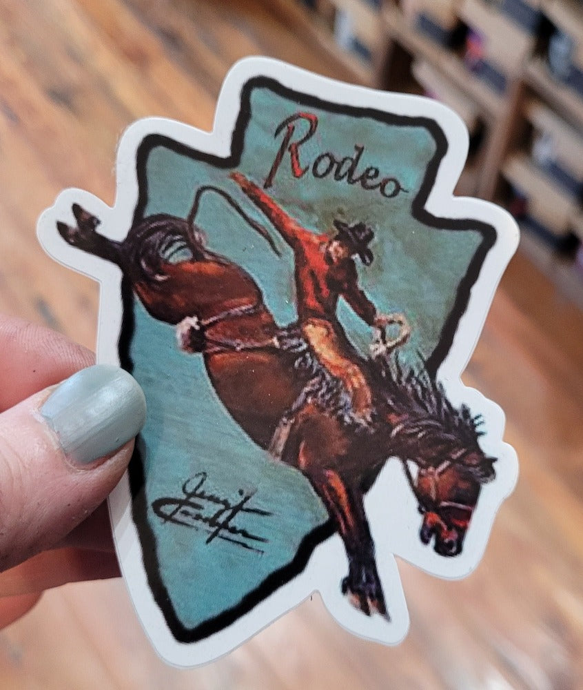Rodeo Bronc Sticker
