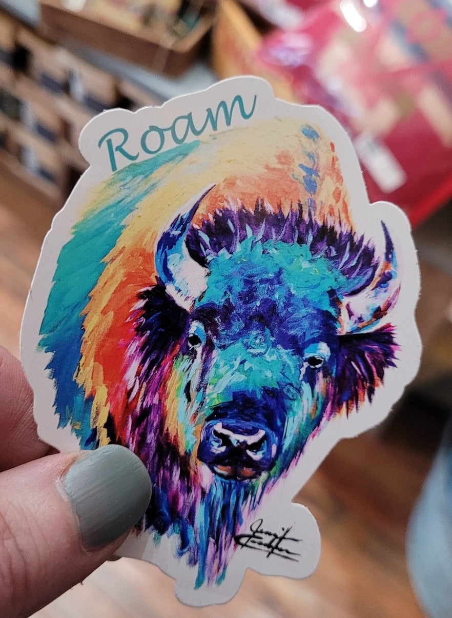 ROAM Buffalo Sticker