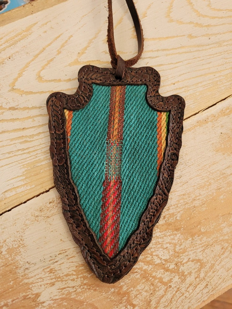 Arrow Head Car Freshie, Serape