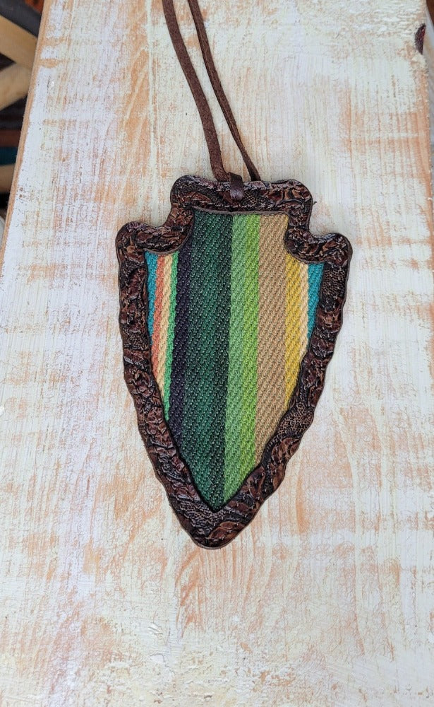 Arrow Head Car Freshie, Serape