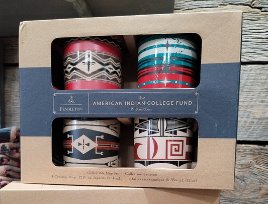 Pendleton® 12oz Ceramic Mug Set in The College Fund Matte Design