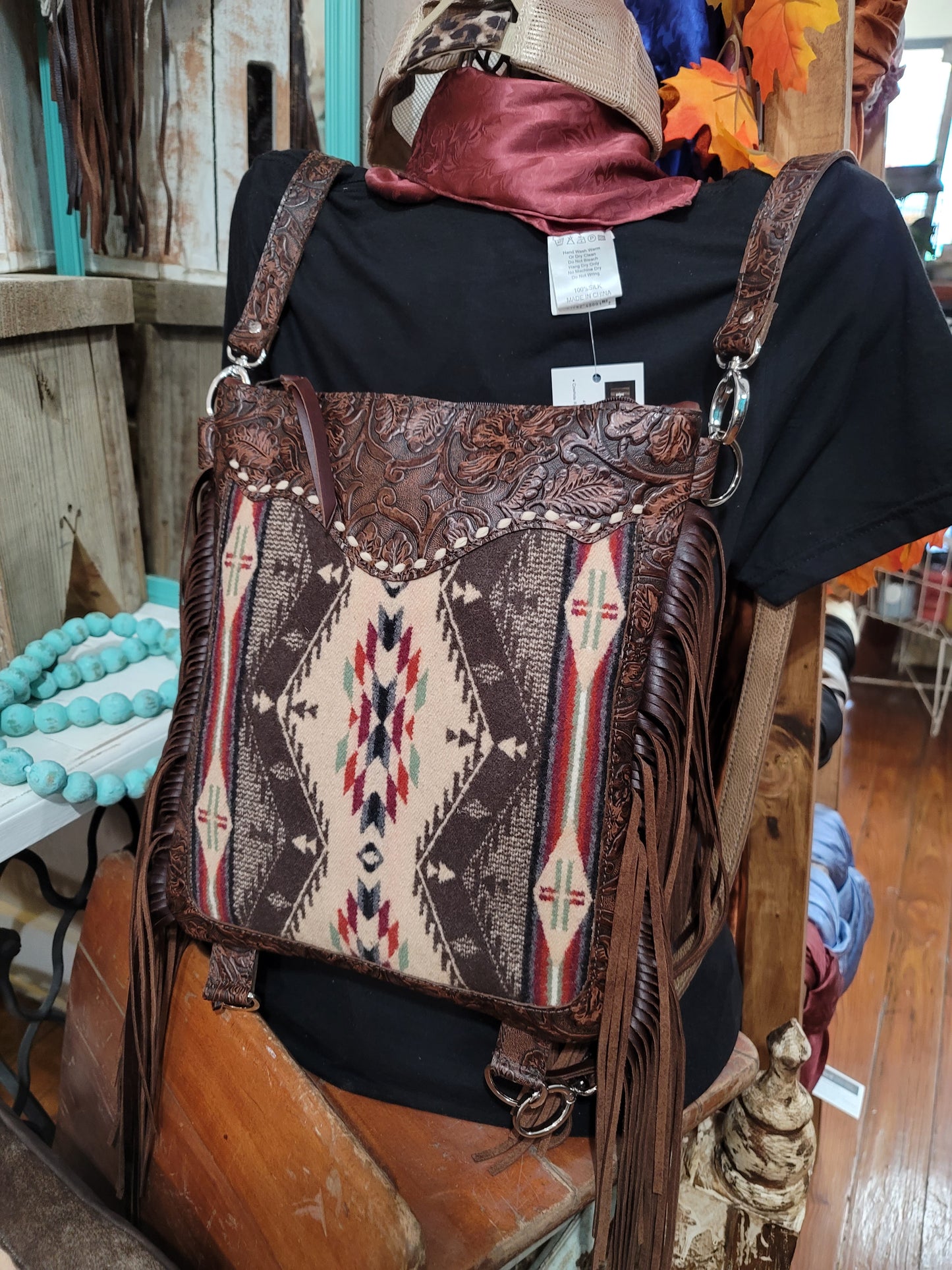 Backpack, Cowboy Tooled, Spirit of the People