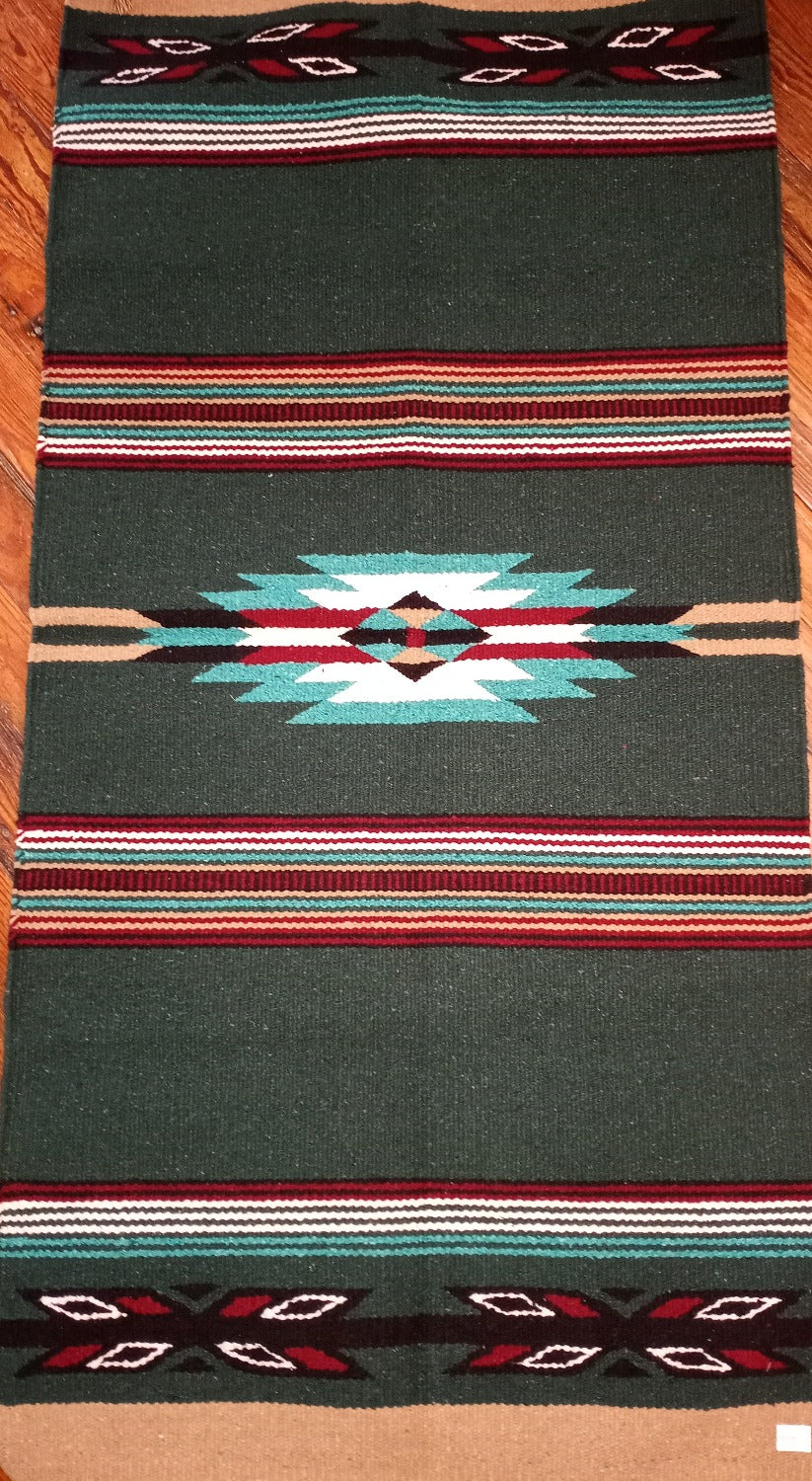 Southwestern Inspired Rug,  30 x 60" , various colors