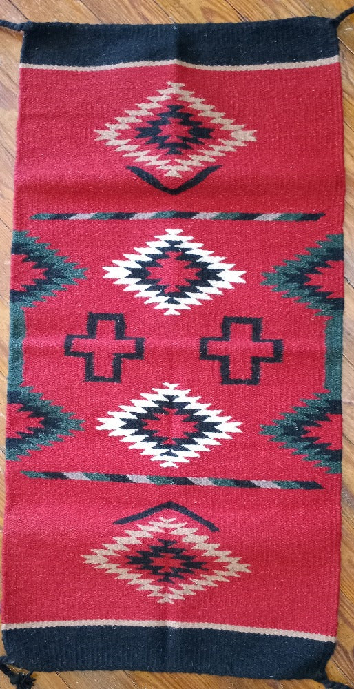 Western Woven Rug 20x40" various colors