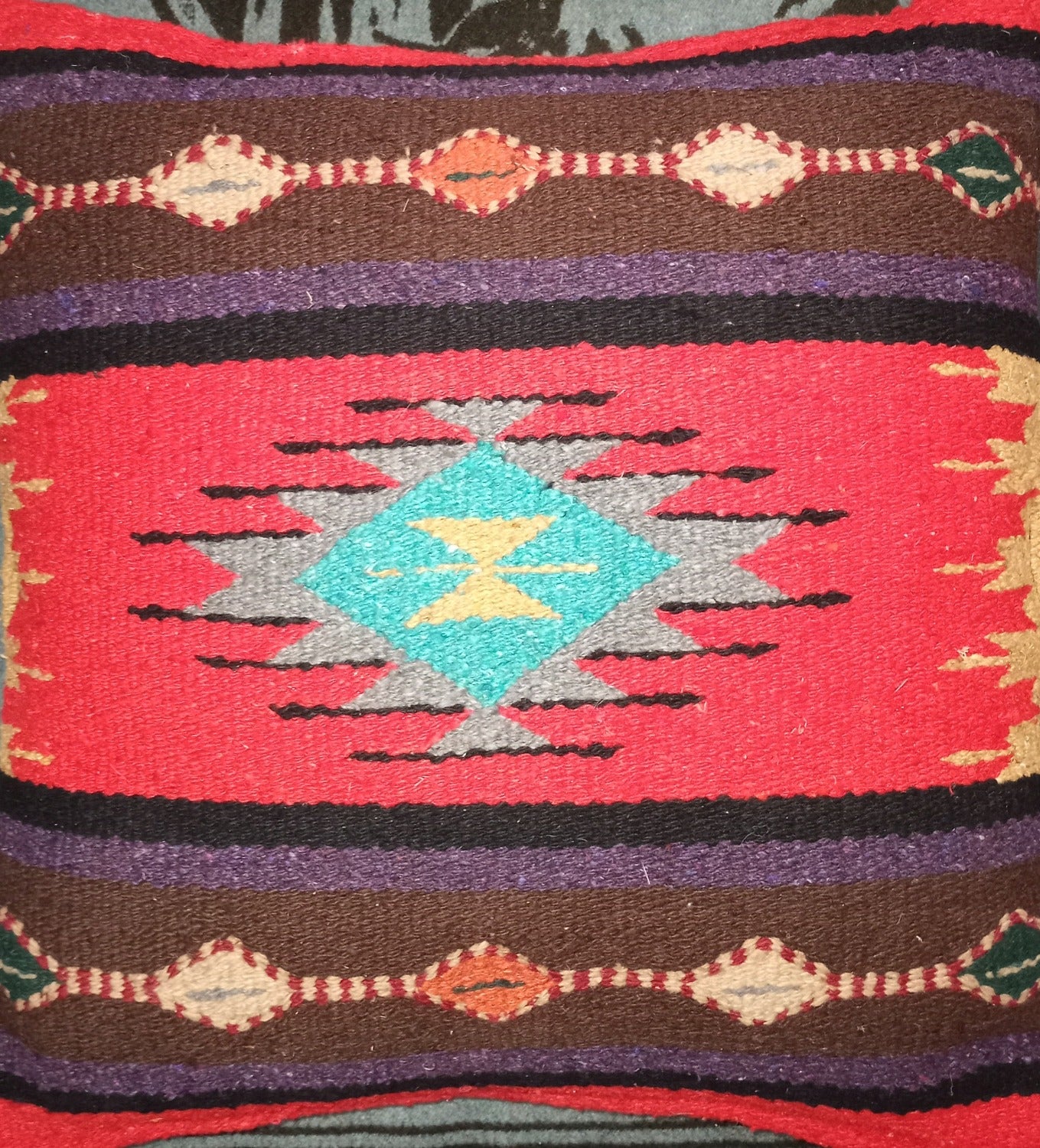 Southwestern Inspired Woven Pillow - Various Colors