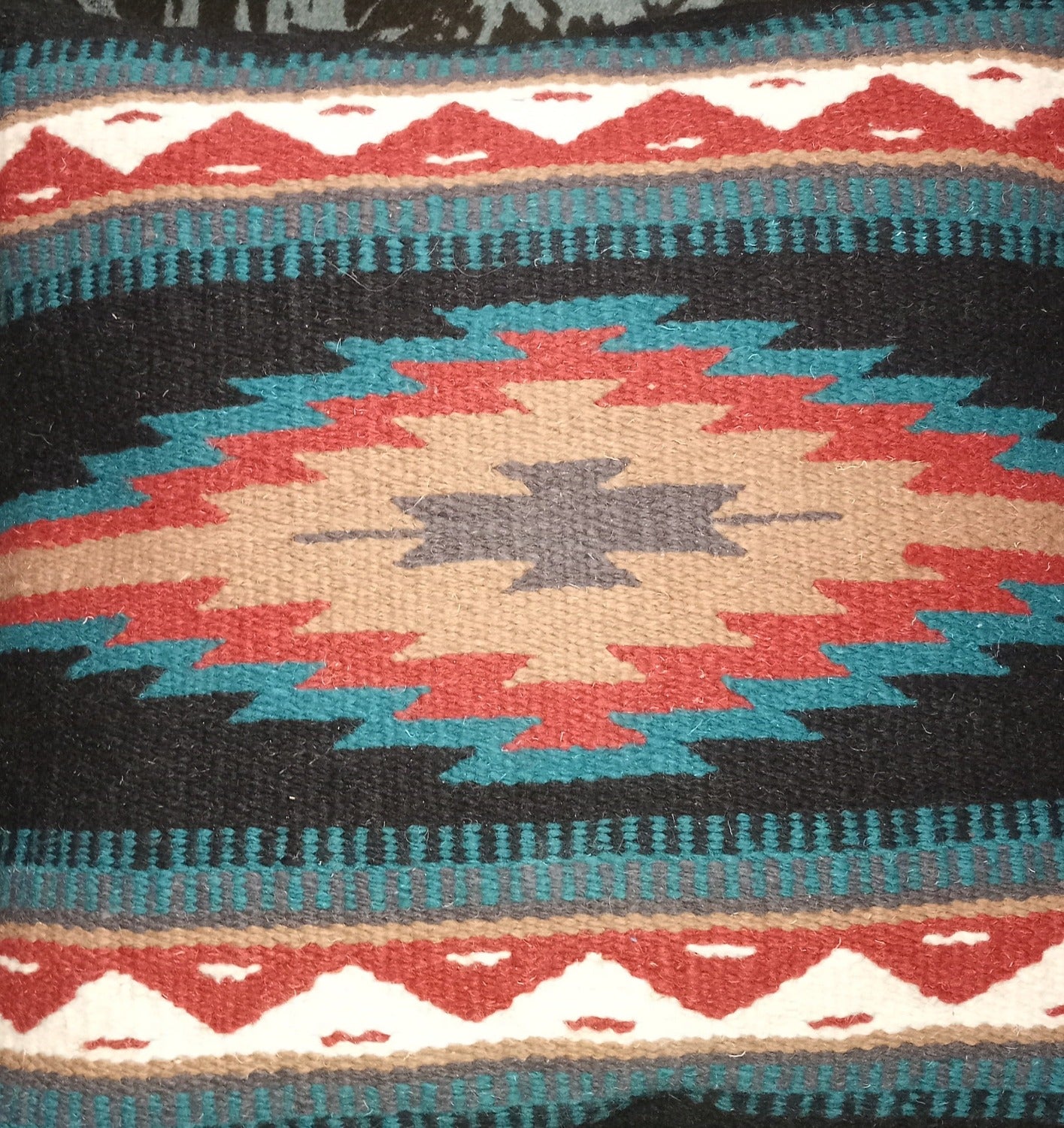 Southwestern Inspired Woven Pillow - Various Colors