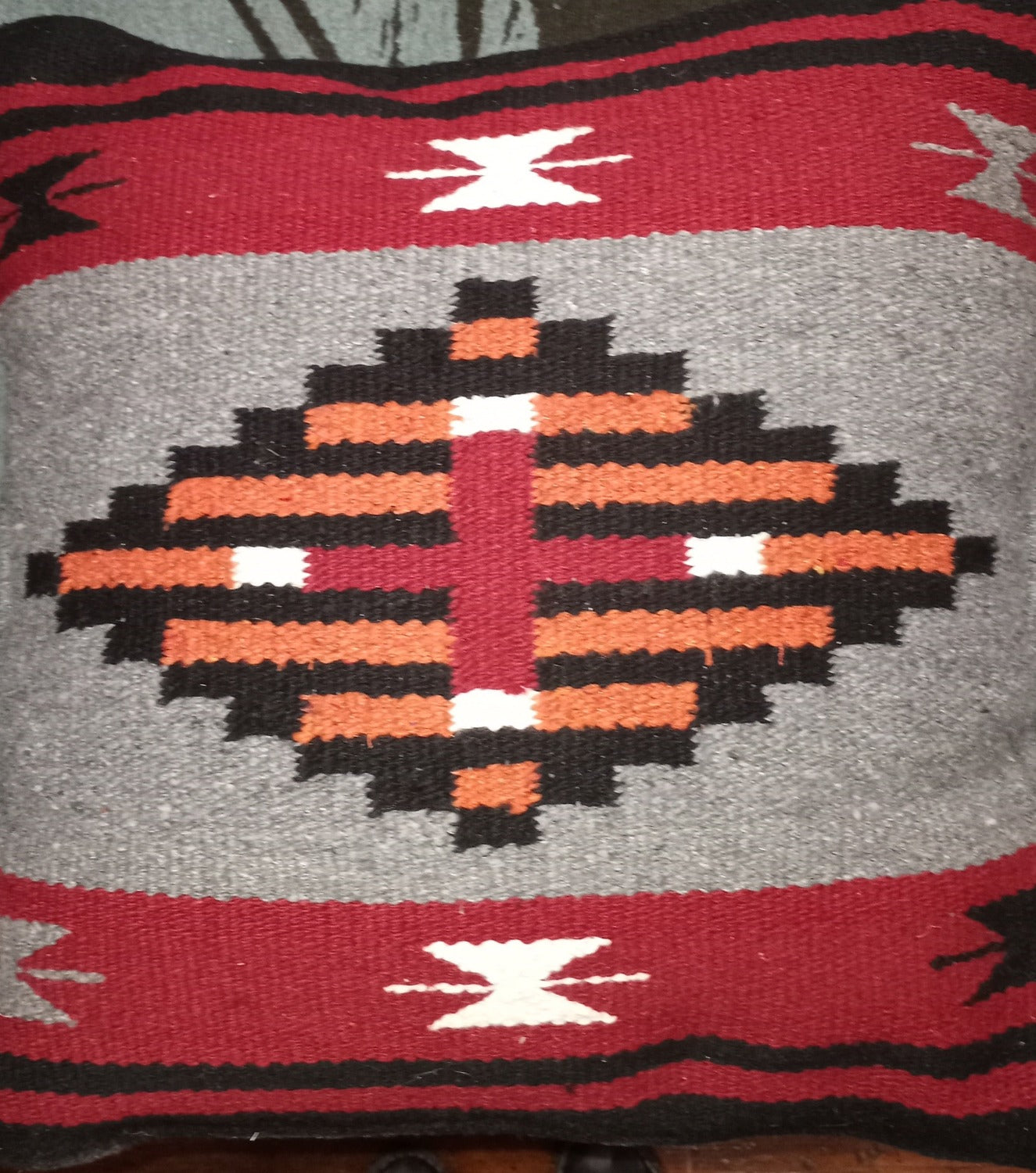 Southwestern Inspired Woven Pillow - Various Colors